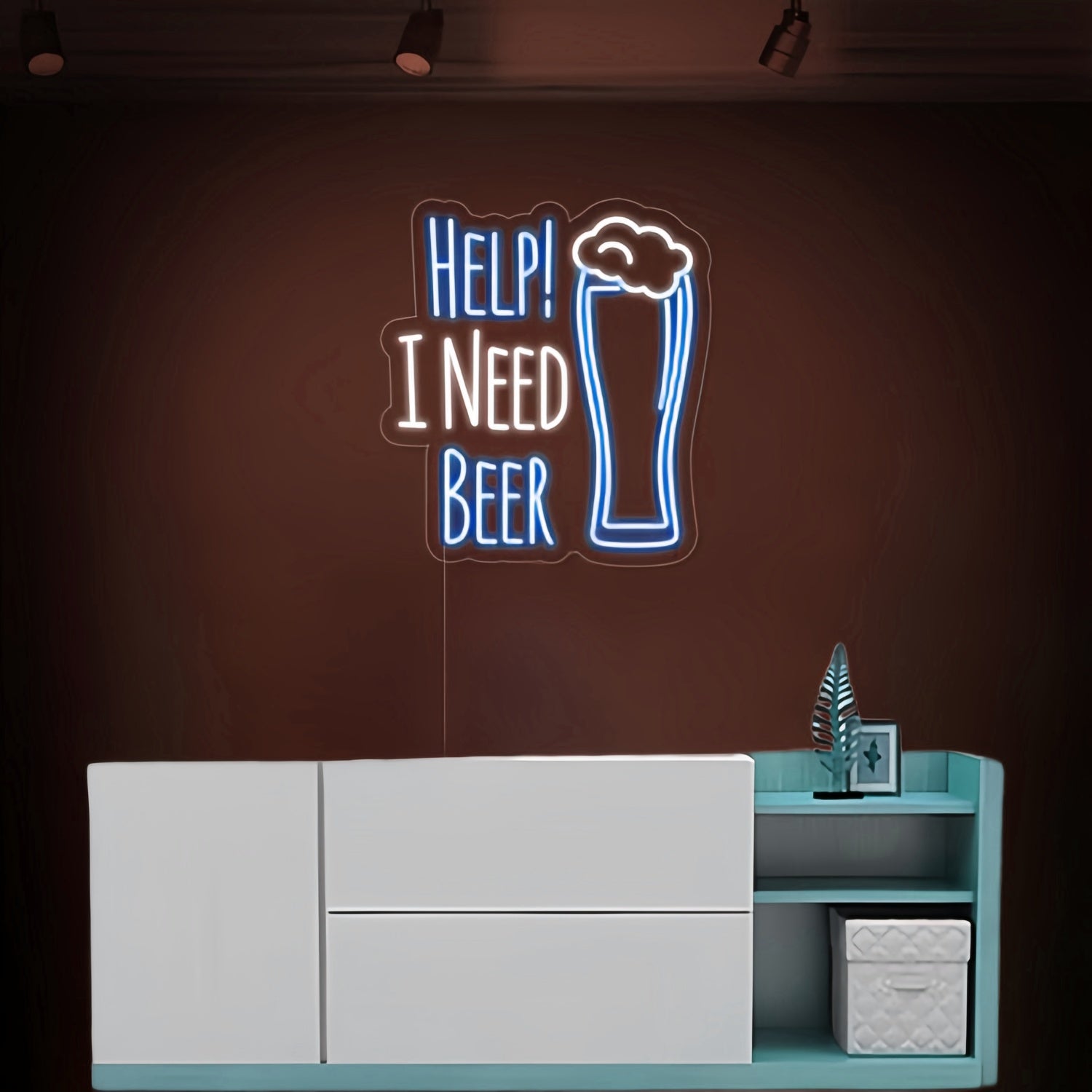 Urgent Help I Need Beer Neon Sign | Shineneon