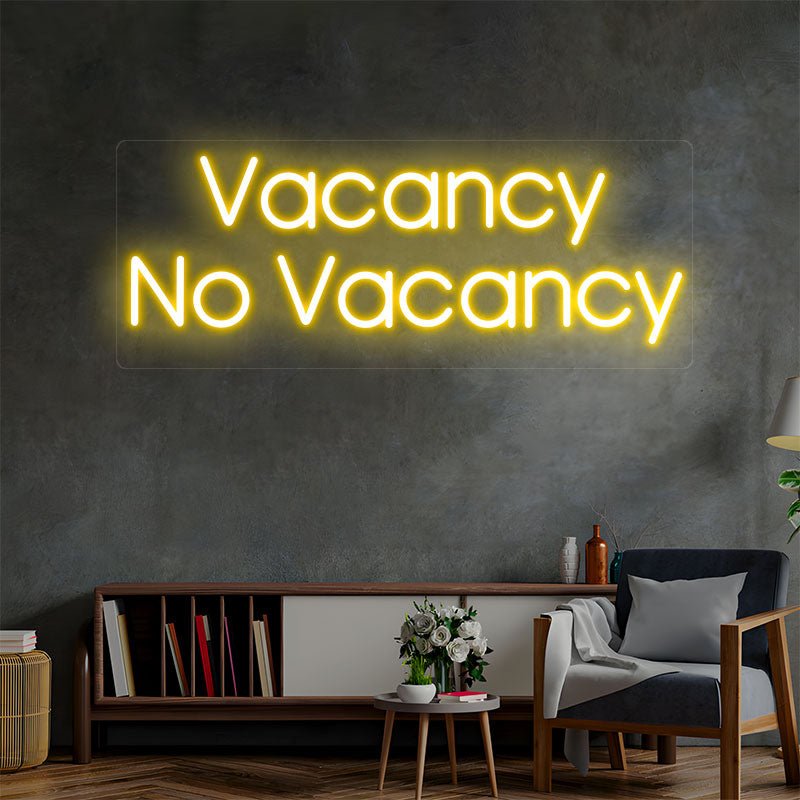 Vacancy No Vacancy Custom Neon Sign - Shineneon