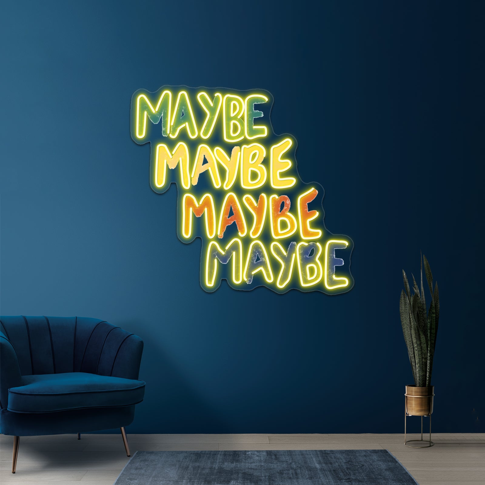 Valley Maybe Artwork Personalized Neon Signs | Shineneon