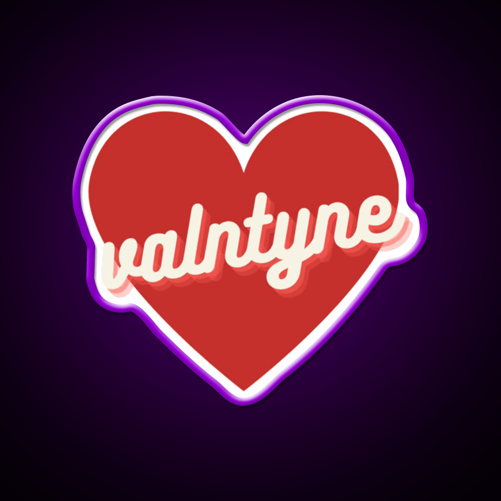 Valntyne 5Sos Valentine Cocktail Chats Cocktail Bar Decor Led Neon Sign Rgb Color - Shineneon