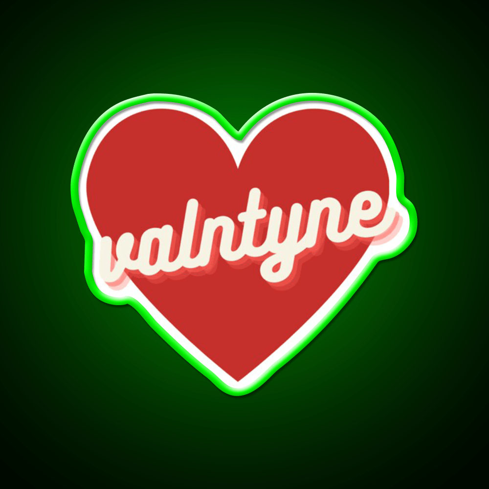 Valntyne 5Sos Valentine Cocktail Chats Cocktail Bar Decor Led Neon Sign Rgb Color - Shineneon