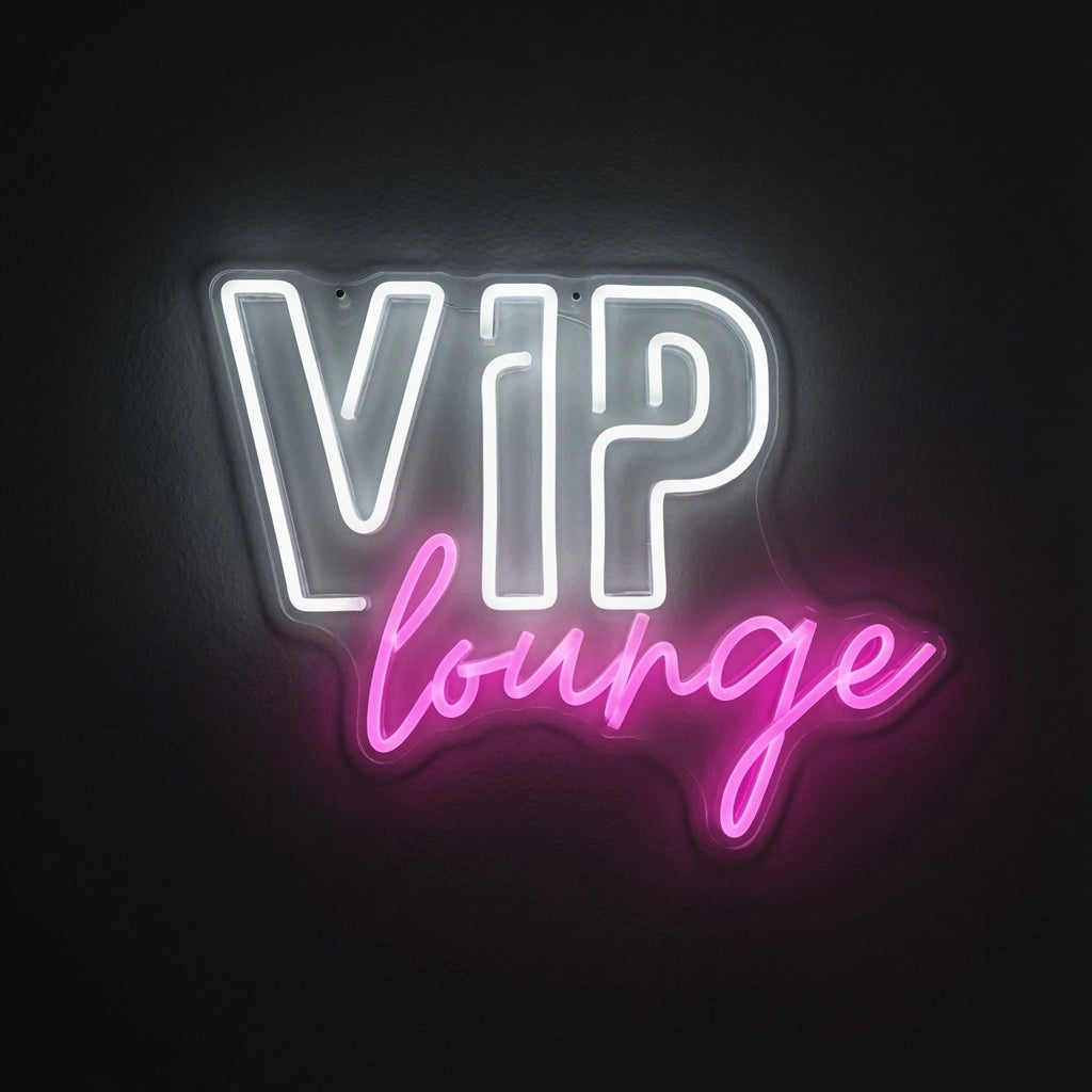 Vap Lounge'in And Letters LED Neon Sign - 01 Original Product Image