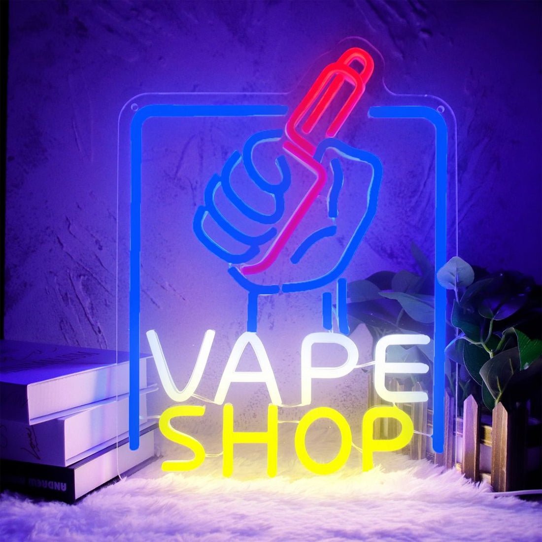 Vape Shop Smoking Led Sign Business Neon Sign - Shineneon
