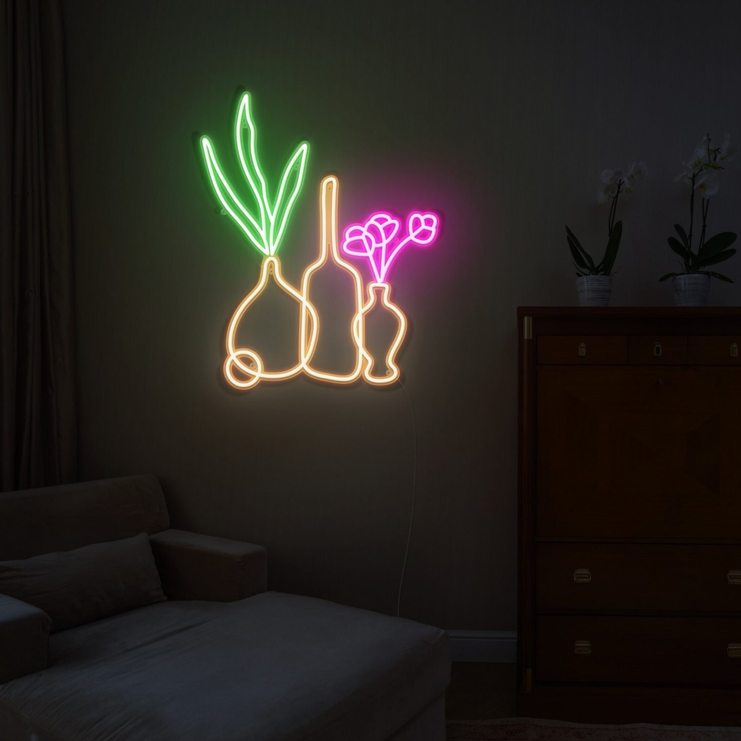 Vases Led Neon Sign Wall Art | Shineneon