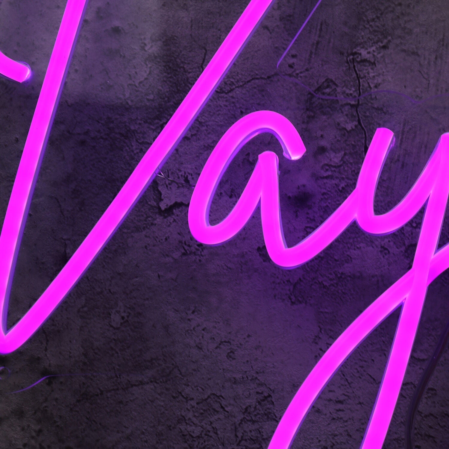 Vayda Purple Led Neon Sign - Shineneon