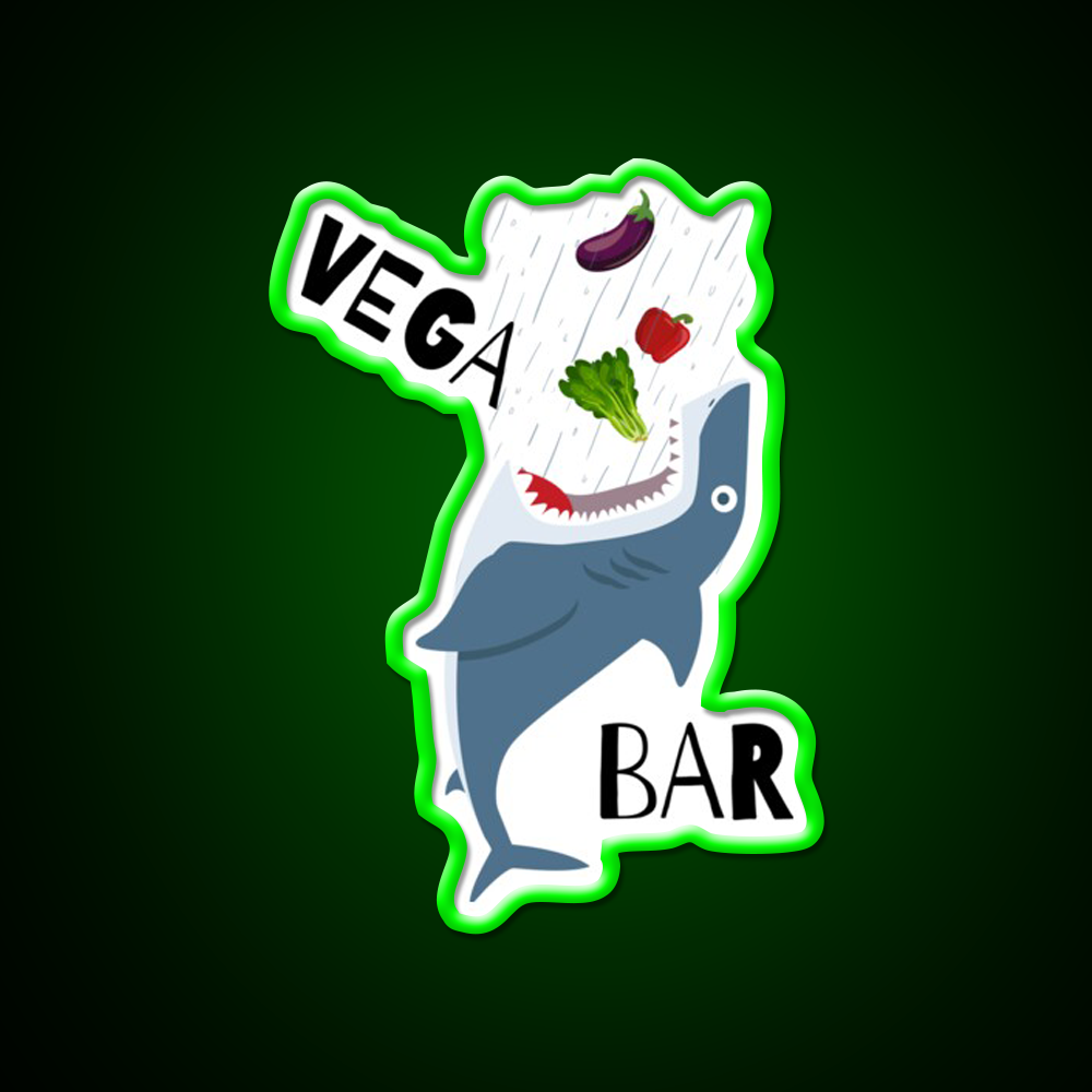 Vega Bar Man Cave Bar Led Neon Sign Rgb Color