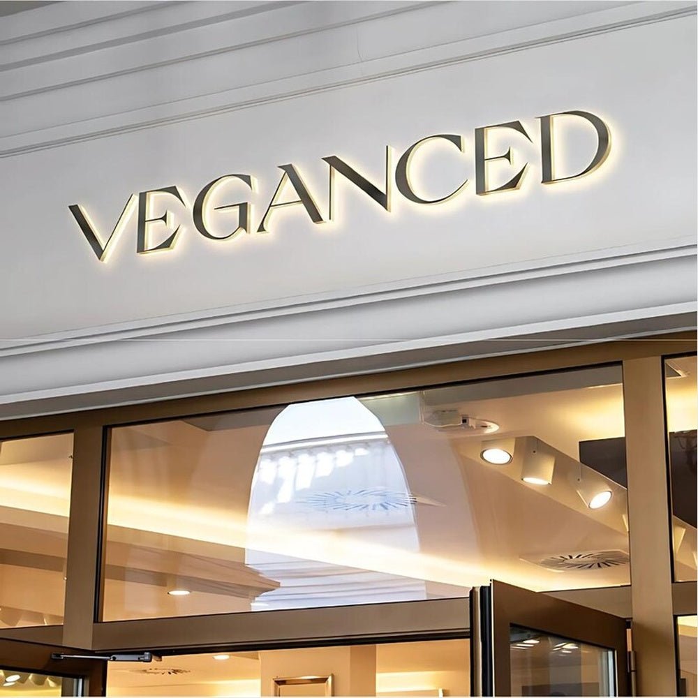 Veganced 3D Backlit Channel Letters Led Light Sign - Shineneon