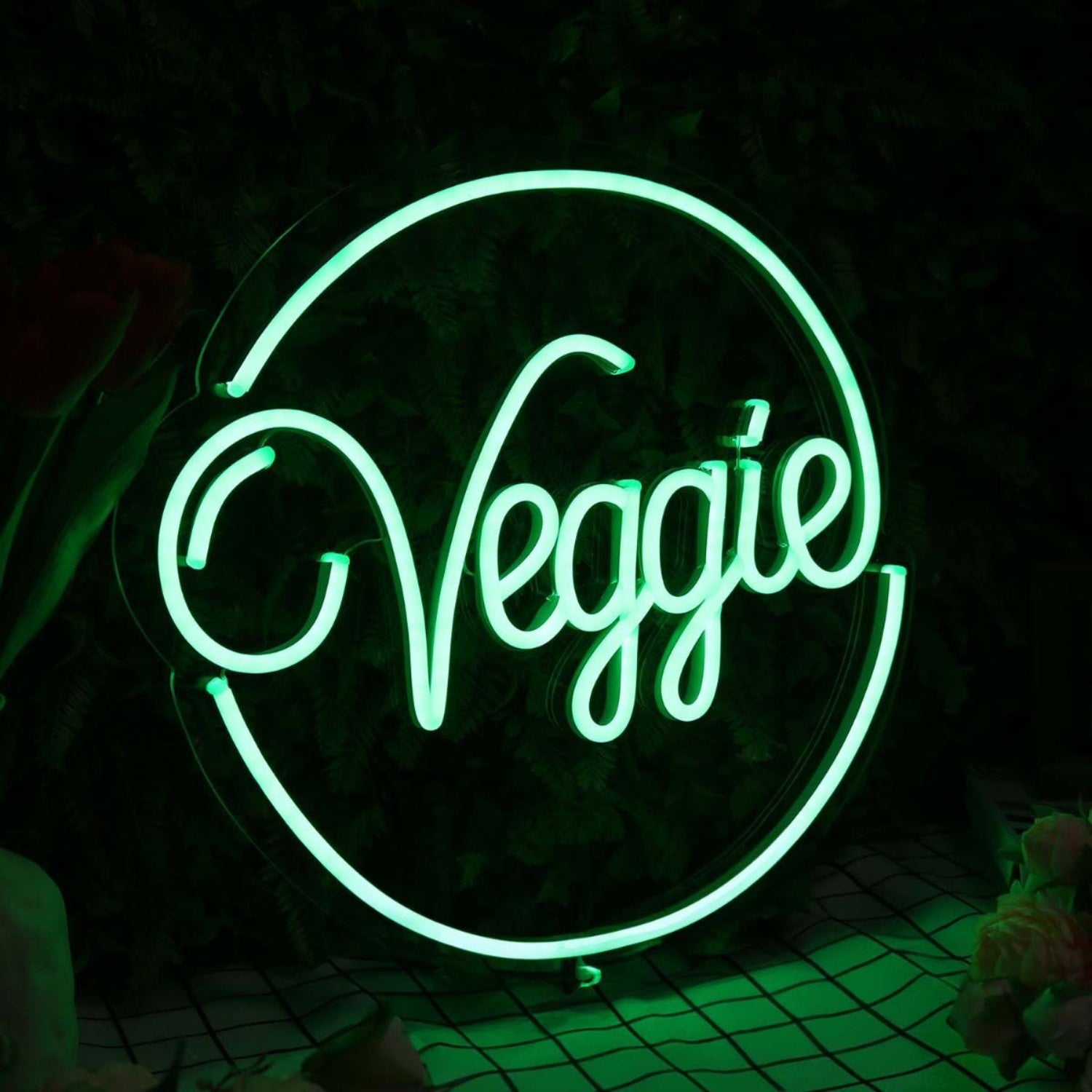 Veggie Green Led Neon Sign - Shineneon