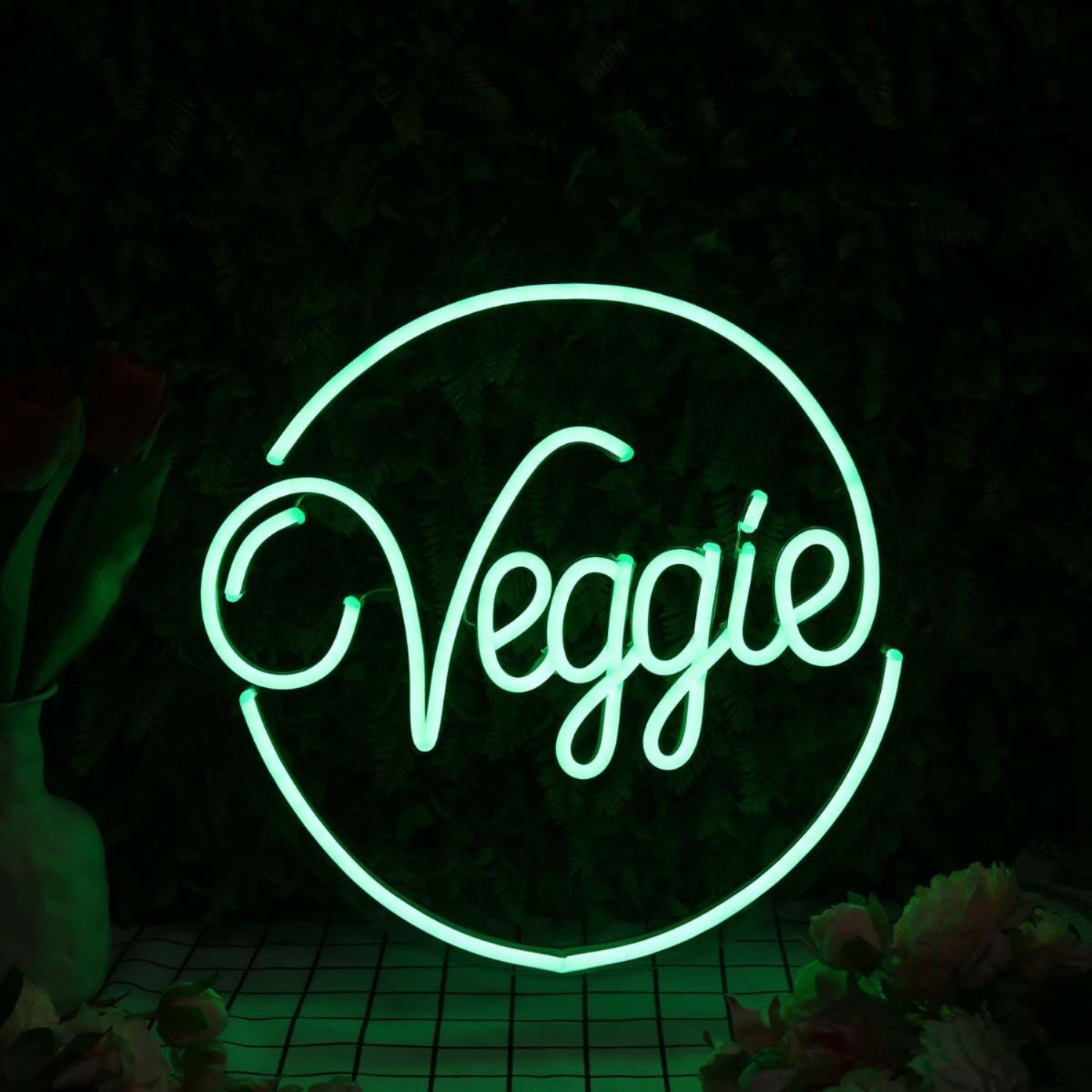 Veggie Green Led Neon Sign - Shineneon