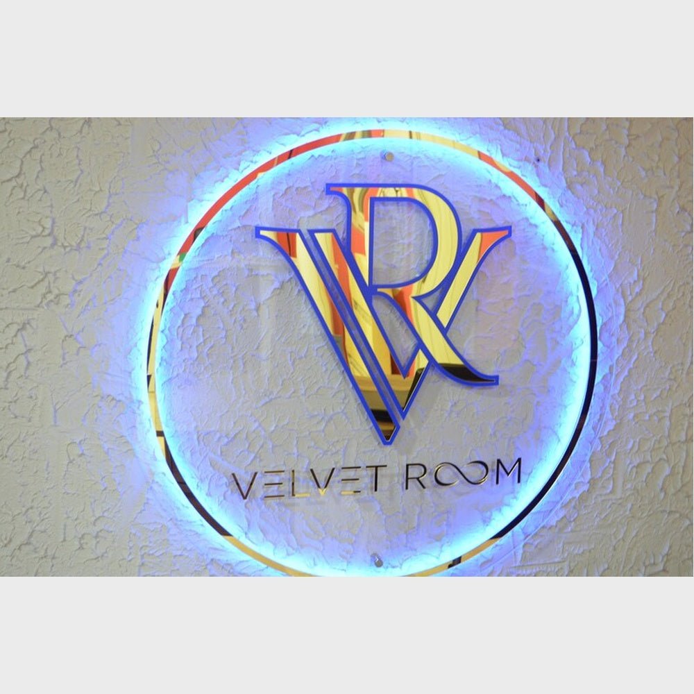 Veivet Room Acrylic Business Logo Sign - Shineneon