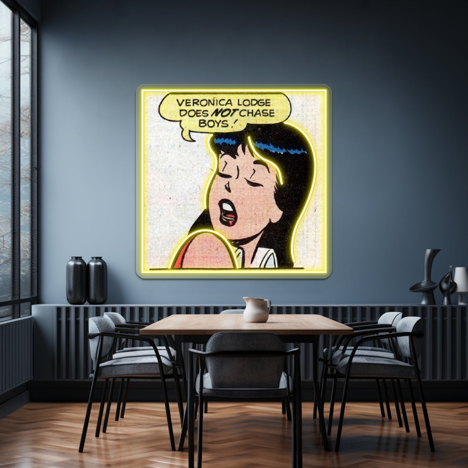 Veronica Lodge Archie Comics Artwork Neon Signs Custom | Shineneon