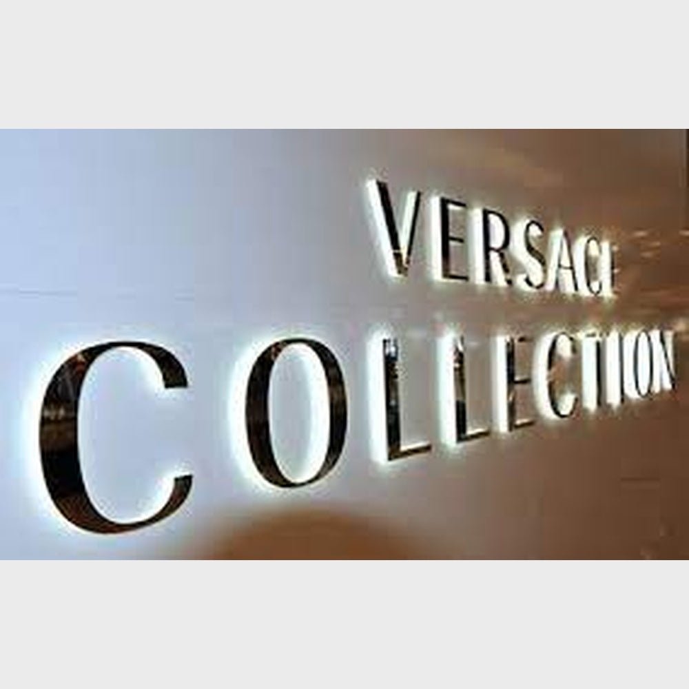 Versace Collection 3D Backlit Channel Letters Led Light Sign - Shineneon