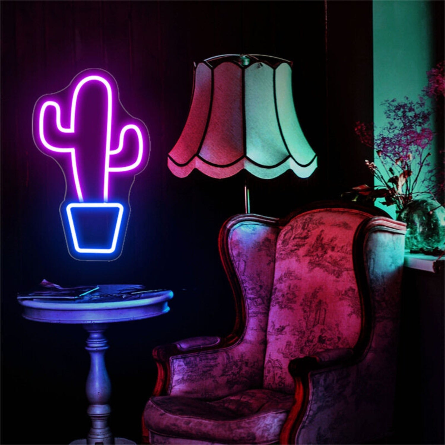 Versatile Cactus Led Neon Sign For Home Decor - Shineneon