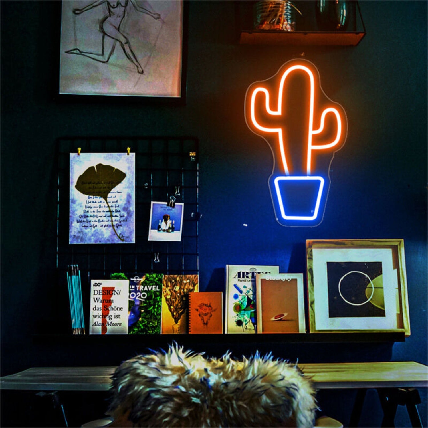 Versatile Cactus Led Neon Sign For Home Decor | Shineneon