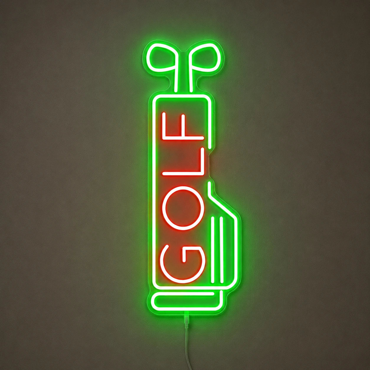 Vertical Golf Neon Sign LED Neon Sign main product image