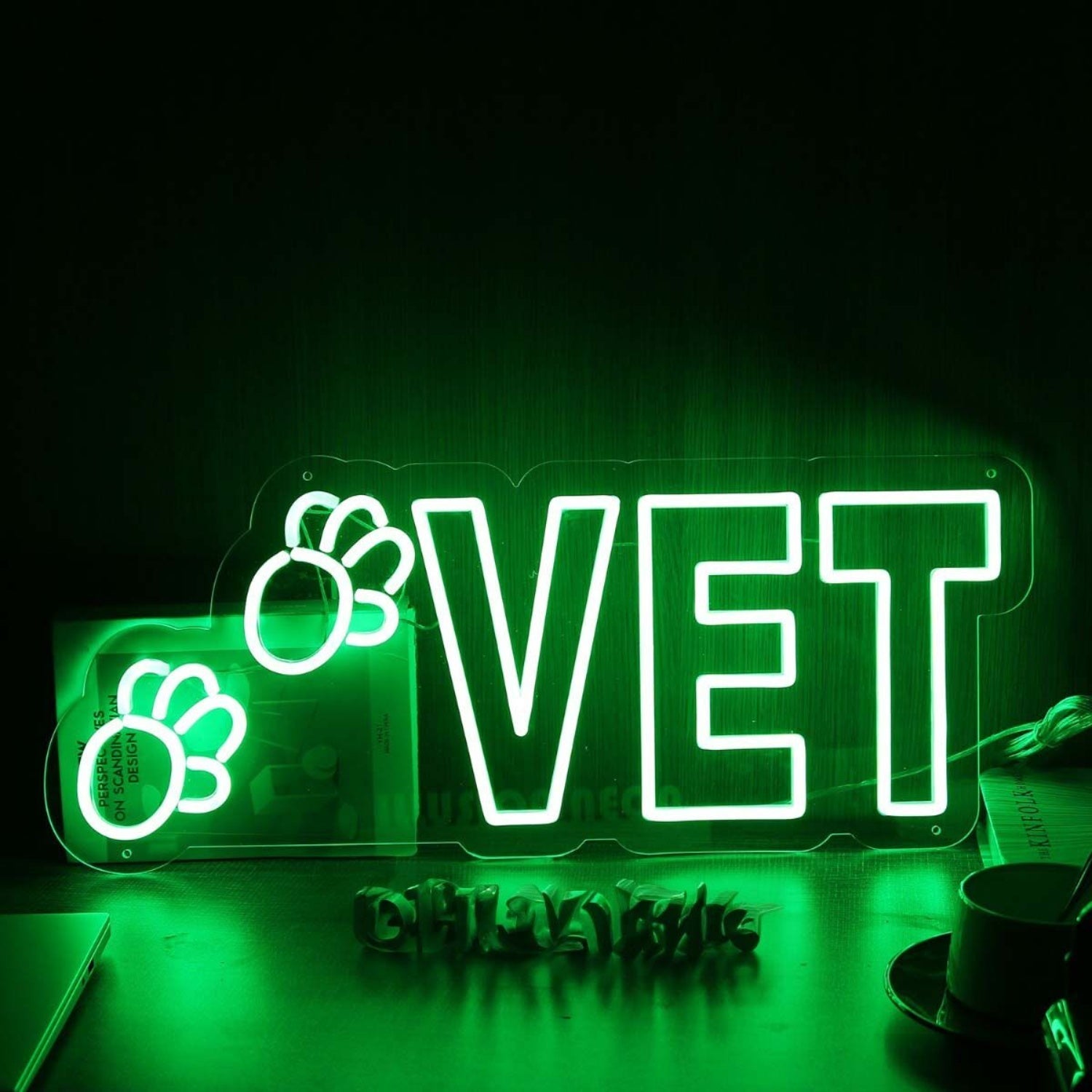 Vet Green Led Neon Sign - Shineneon