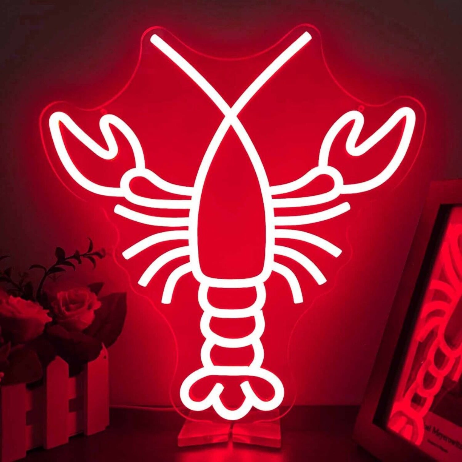 Vibrant Lobster Led Neon Sign | Shineneon