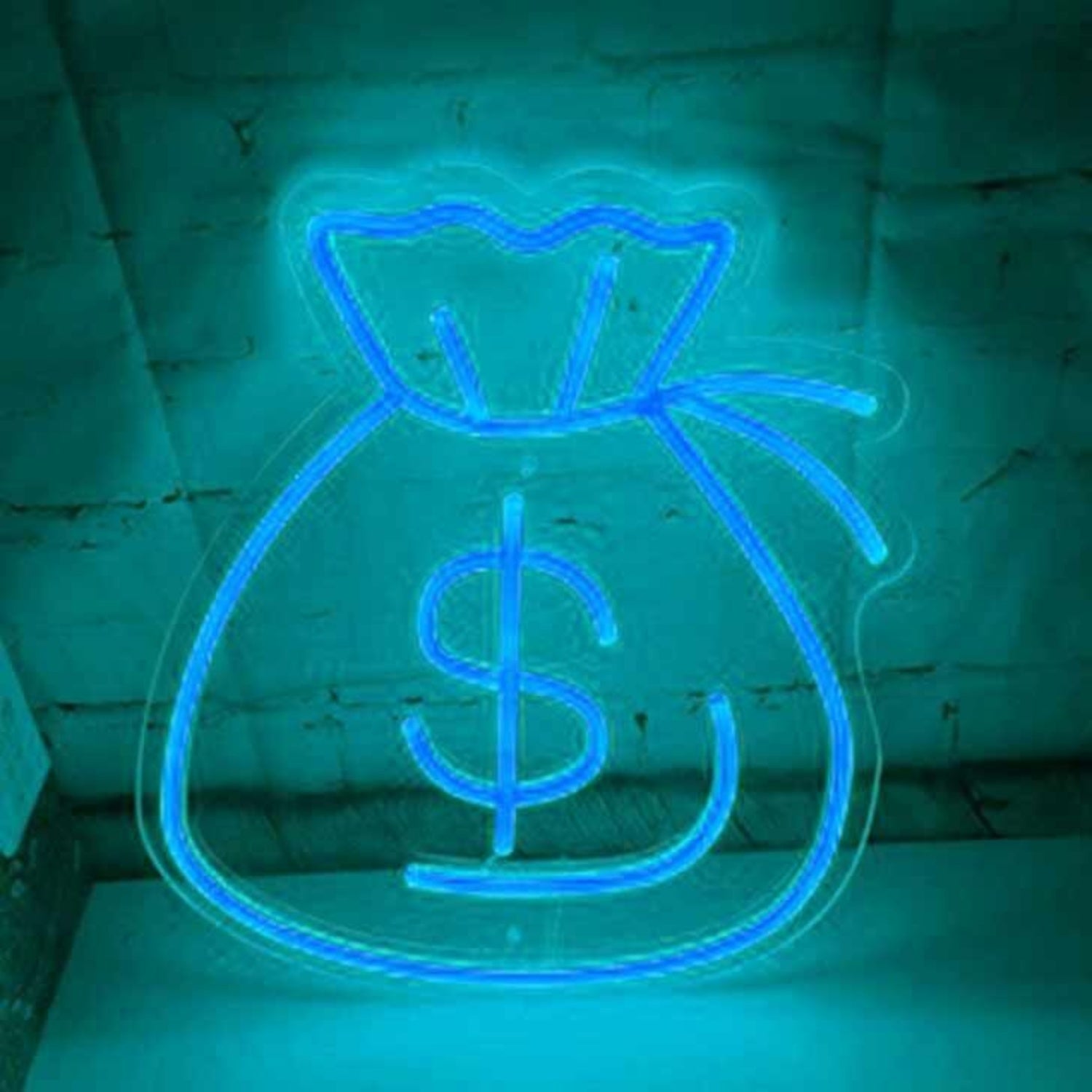 Vibrant Money Bag Led Neon Sign | Shineneon