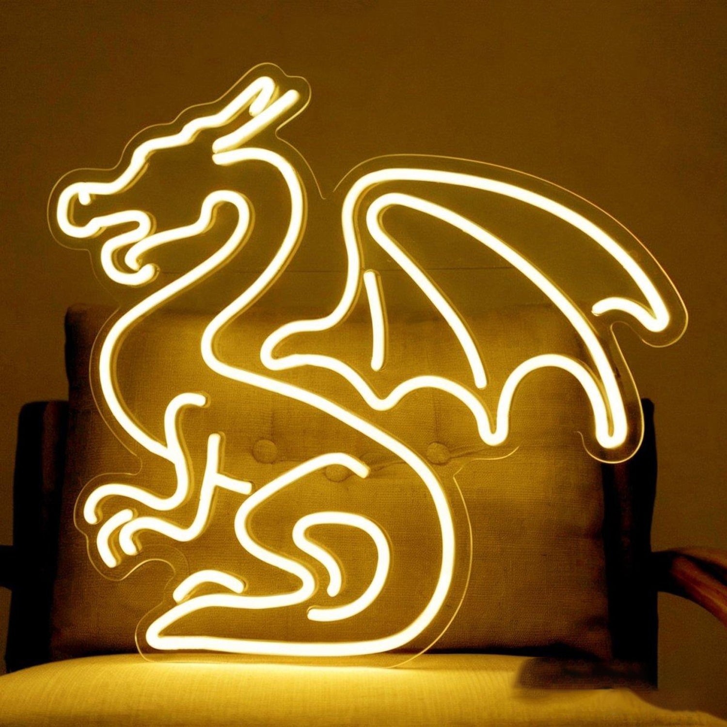 Vibrant Purple Western Dragon Led Neon Sign For Home Bar Themed Party Decor | Shineneon
