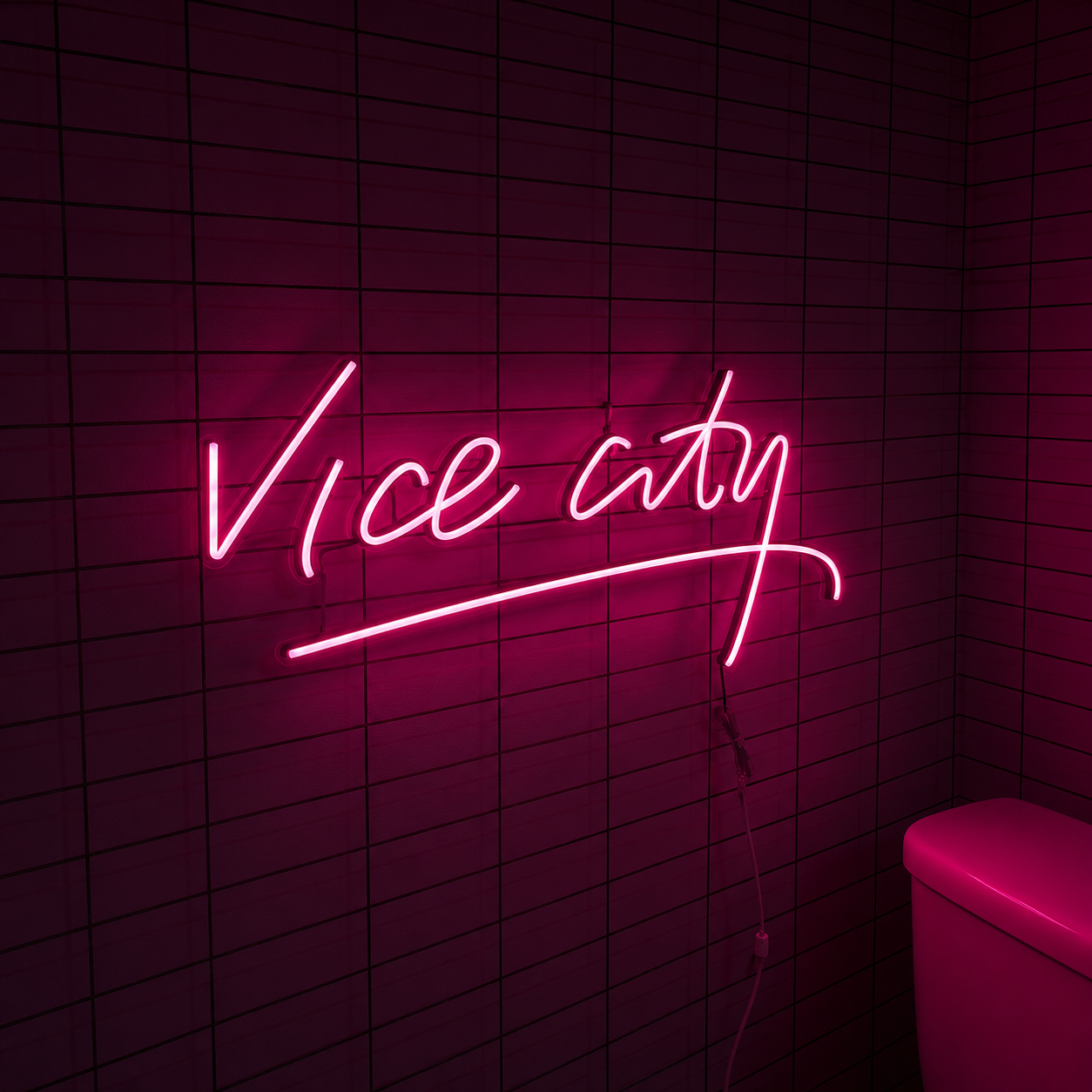 Vice City LED Neon Sign - 01 Original Product Image