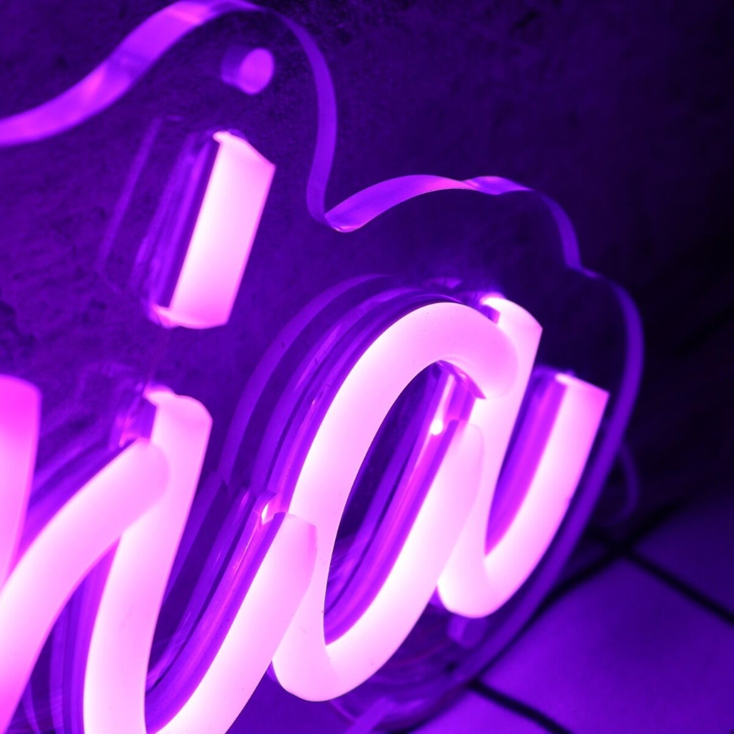 Victoria Purple Led Neon Sign - Shineneon