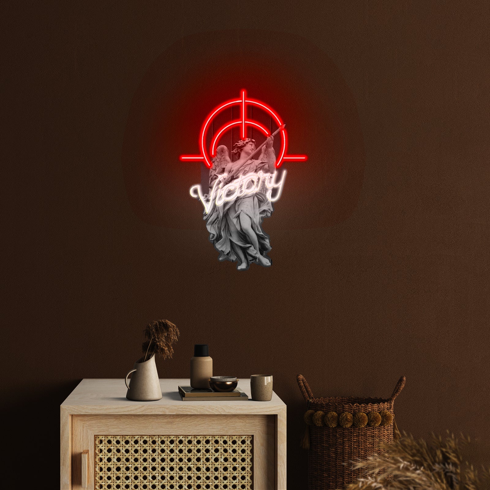 Victory Angel Custom Led Signs Artwork For Sale