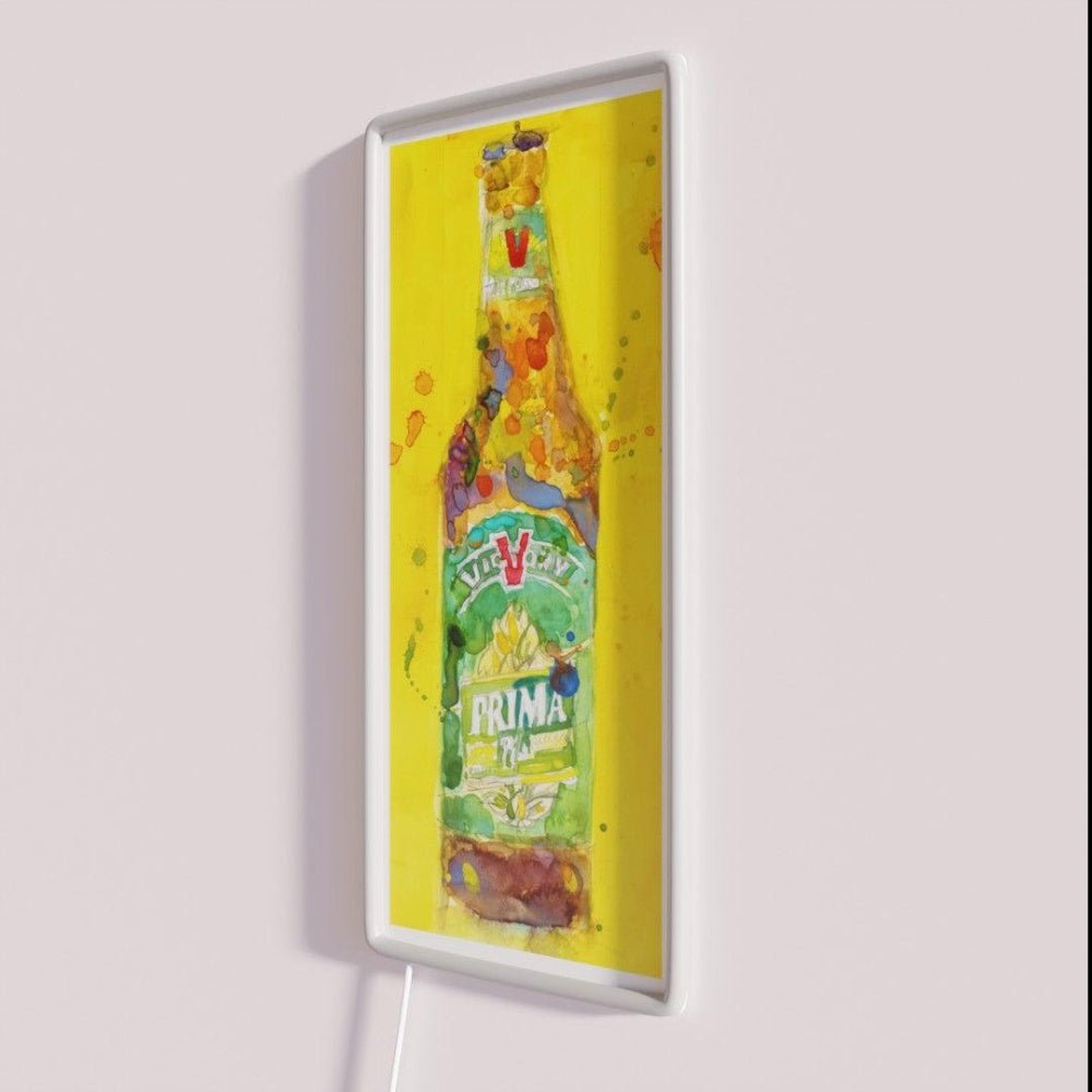 Victory Brewing Company Prima Pils Beer Art Bar Rgb Led Neon Sign - Shineneon