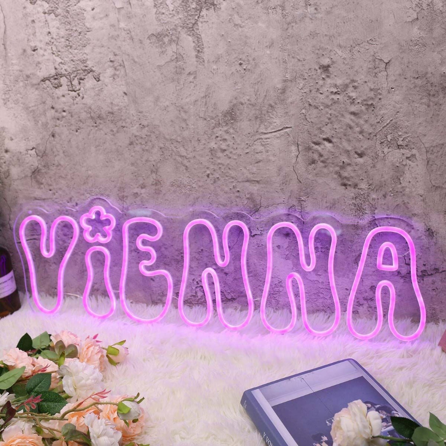 Vienna Purple Led Neon Sign - Shineneon