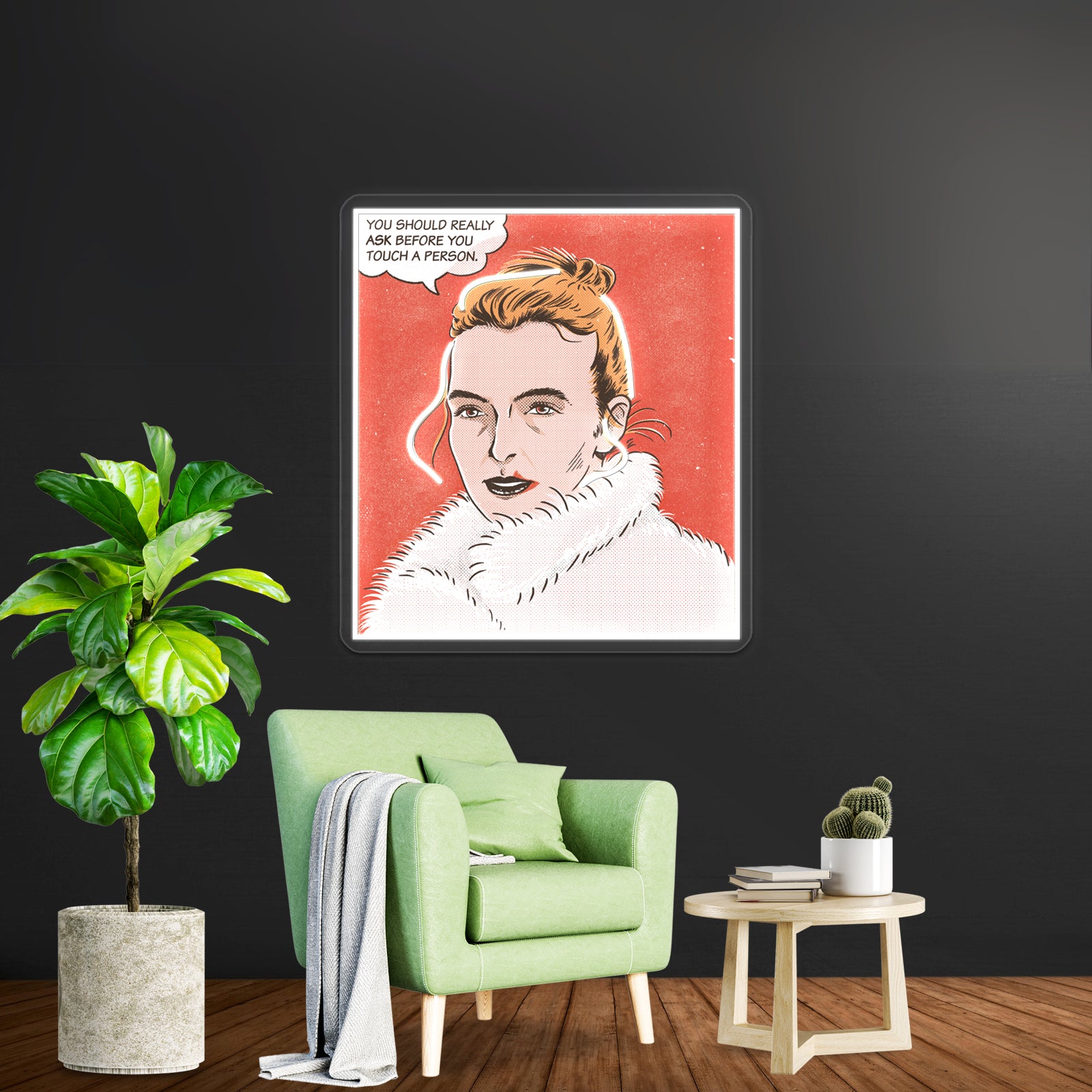 Villanelle Artwork Neon Signs Custom | Shineneon