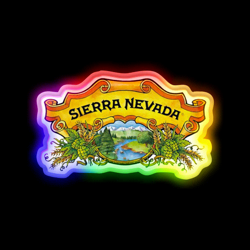 Vintage 90S Beer Bar Decor Led Neon Sign Rgb Color - LED neon sign close-up detail