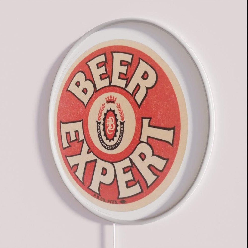 Vintage Beer Expert Rgb Led Neon Sign - Shineneon