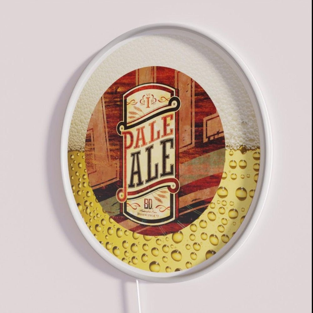 Vintage Beer Label Rgb Led Neon Sign - Shineneon