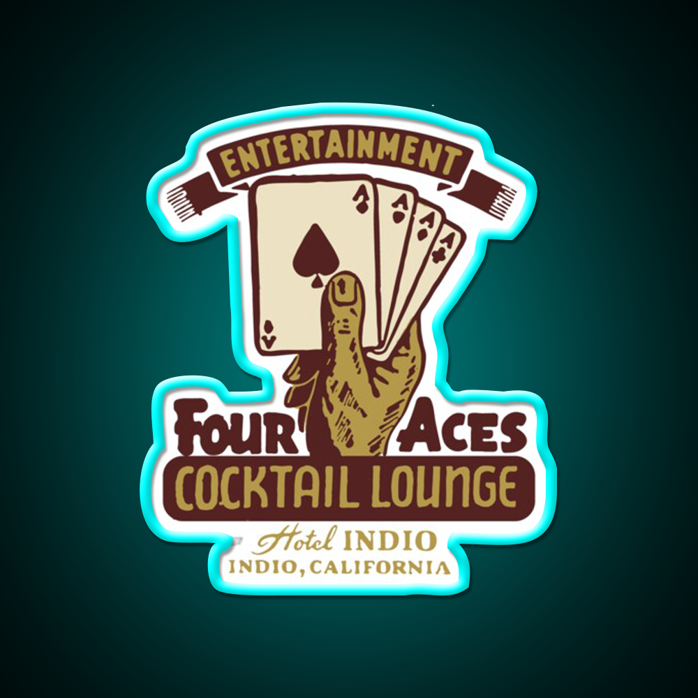 Vintage California Bar Whiskey Drink Bar Led Neon Sign Rgb Color