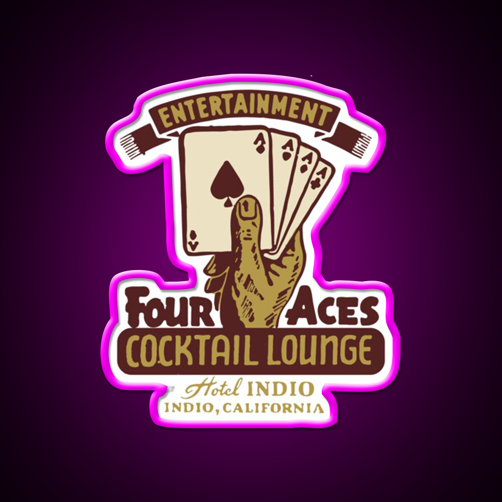 Vintage California Bar Whiskey Drink Bar Led Neon Sign Rgb Color