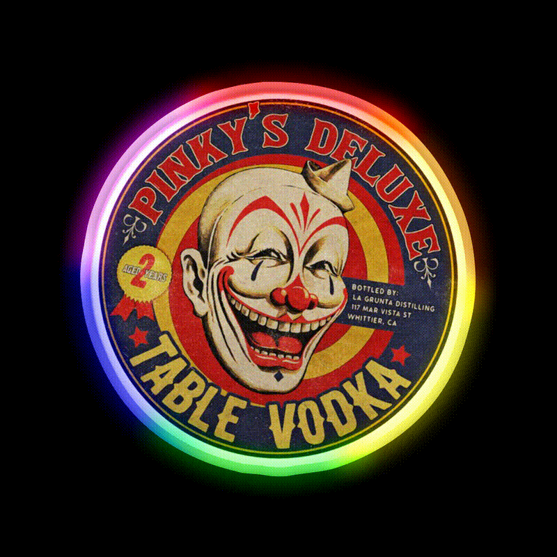 Vintage Cheap Table Vodka Beer Bar Decor Led Neon Sign Rgb Color - LED neon sign close-up detail