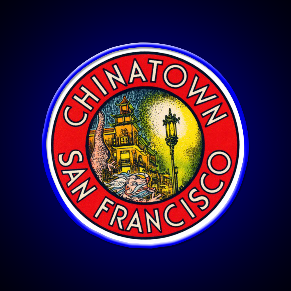 Vintage Chinatown San Francisco Asian Cultural Led Neon Sign Rgb Color - LED neon sign view 5