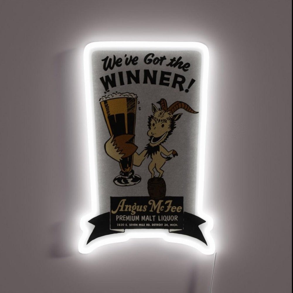 Vintage Detroit Malt Liquor Rgb Led Neon Sign - Shineneon