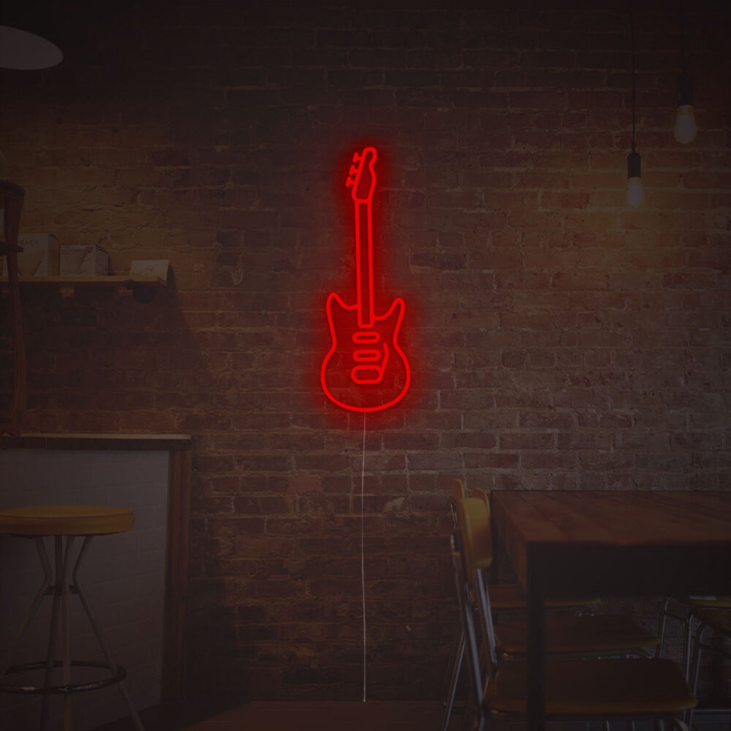 Vintage Digital Guitar Led Neon Sign | Shineneon