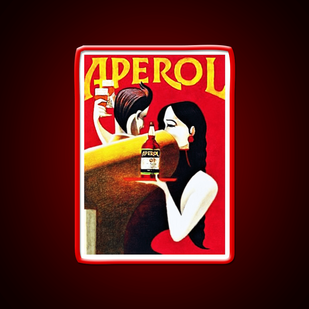 Vintage Italian Apero Aperitif Antico Whiskey Drink Bar Led Neon Sign Rgb Color - Shineneon