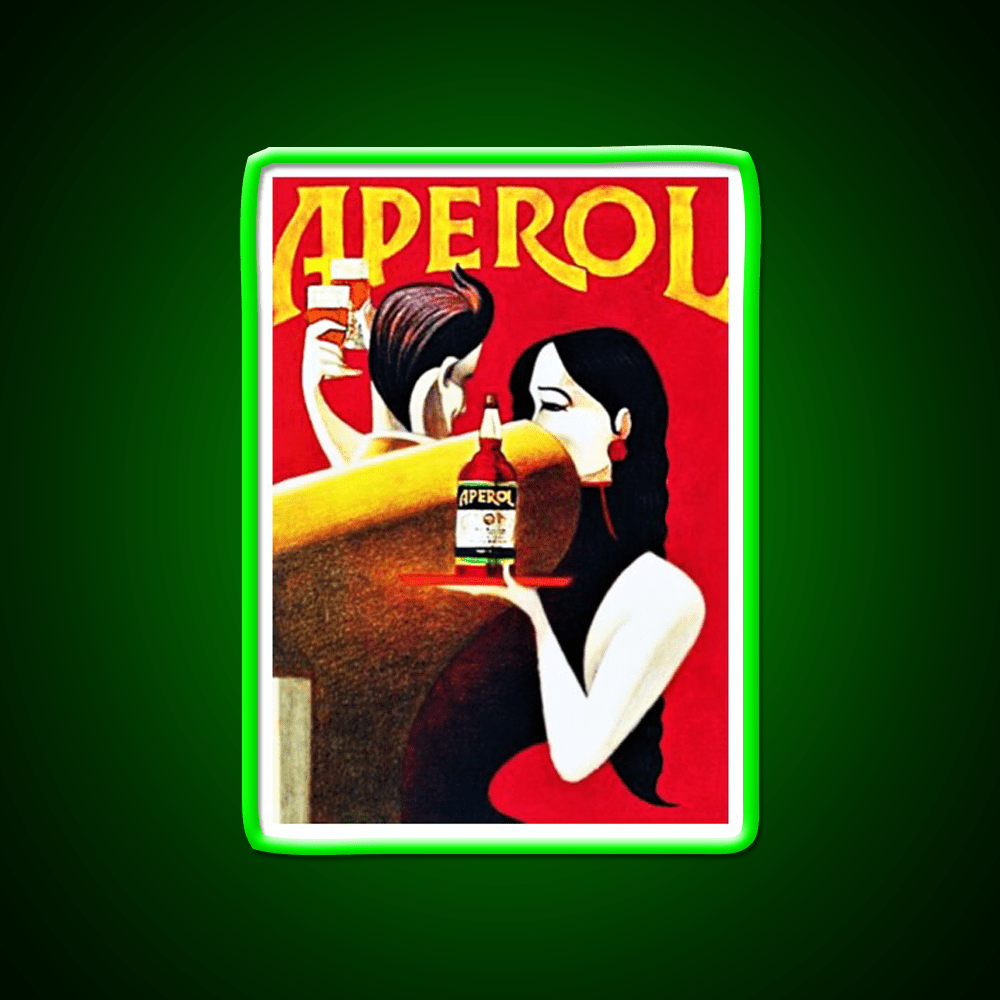 Vintage Italian Apero Aperitif Antico Whiskey Drink Bar Led Neon Sign Rgb Color - Shineneon