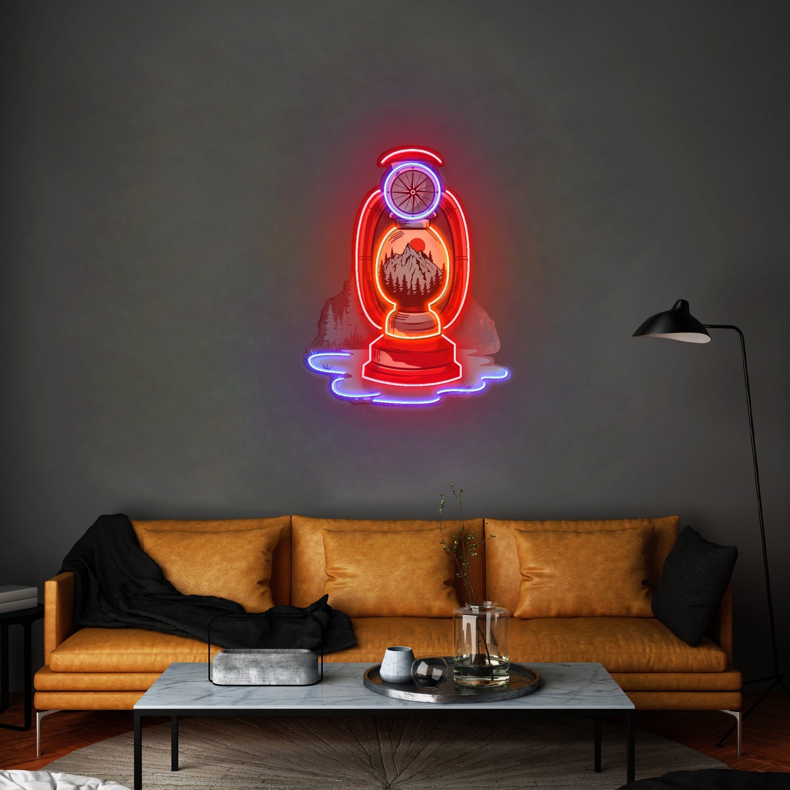 Vintage Lantern Led Neon Sign Light Custom Led Signs - Shineneon