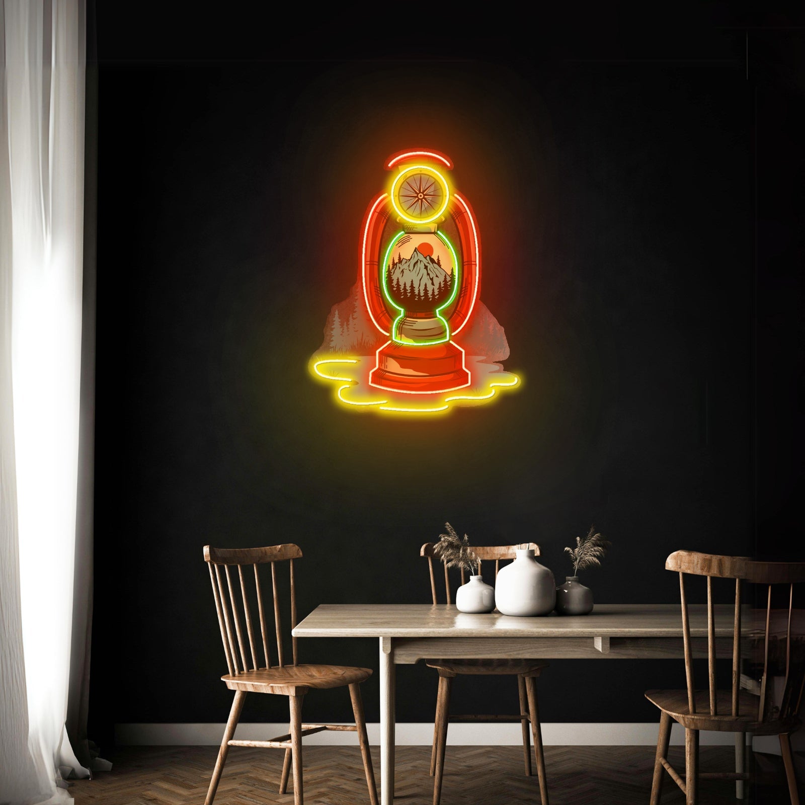 Vintage Lantern Led Neon Sign Light Custom Led Signs - Shineneon