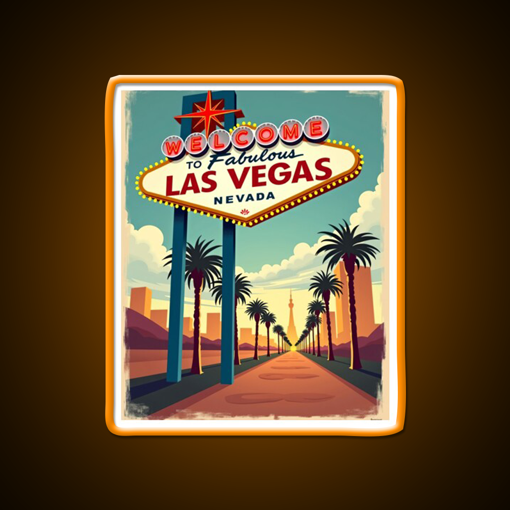 Vintage Las Vegas Strip Welcome Sign Welcome Led Neon Sign Open Sign Rgb Color