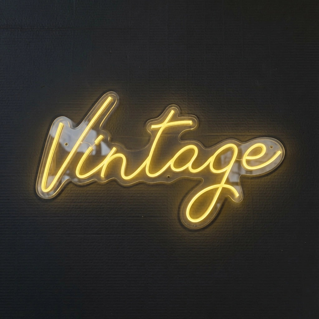 Vintage LED Neon Sign - 01 Original Product Image
