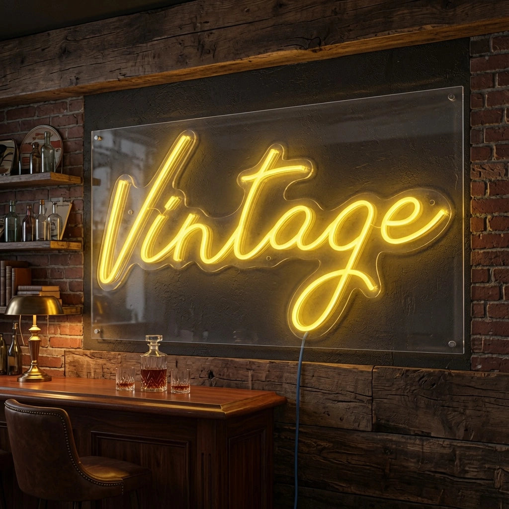 Vintage LED Neon Sign - 02 High-Converting Product Image