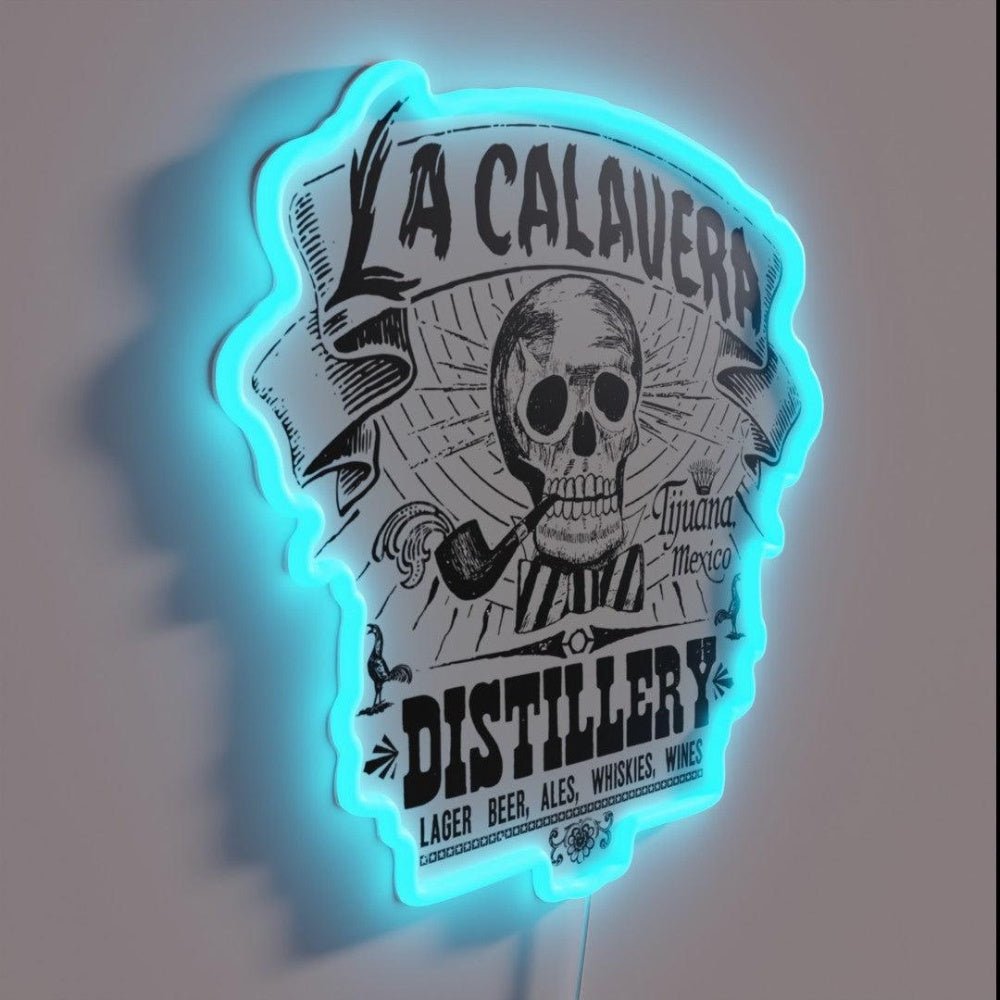 Vintage Mexican Distillery Rgb Led Neon Sign - Shineneon