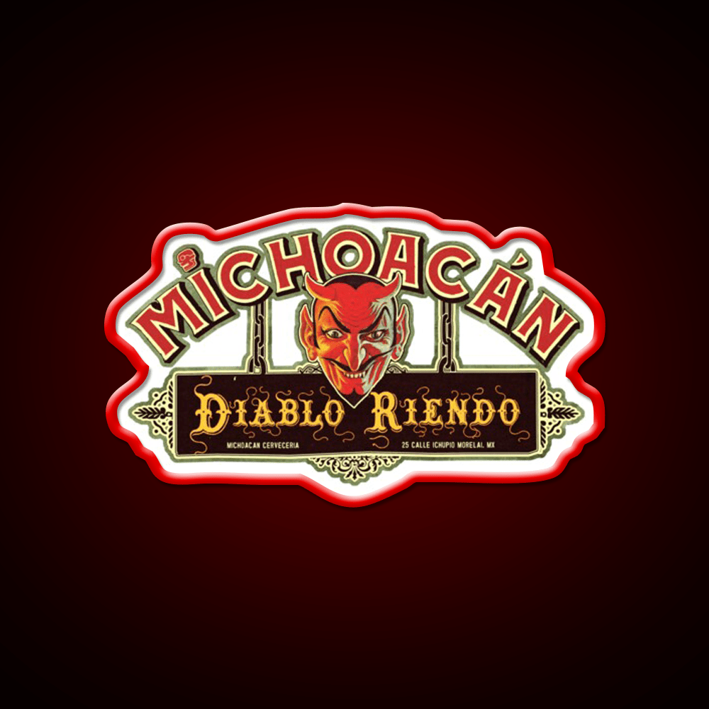 Vintage Michoacan Beer Party Drink Tequila Led Neon Sign Rgb Color - Shineneon