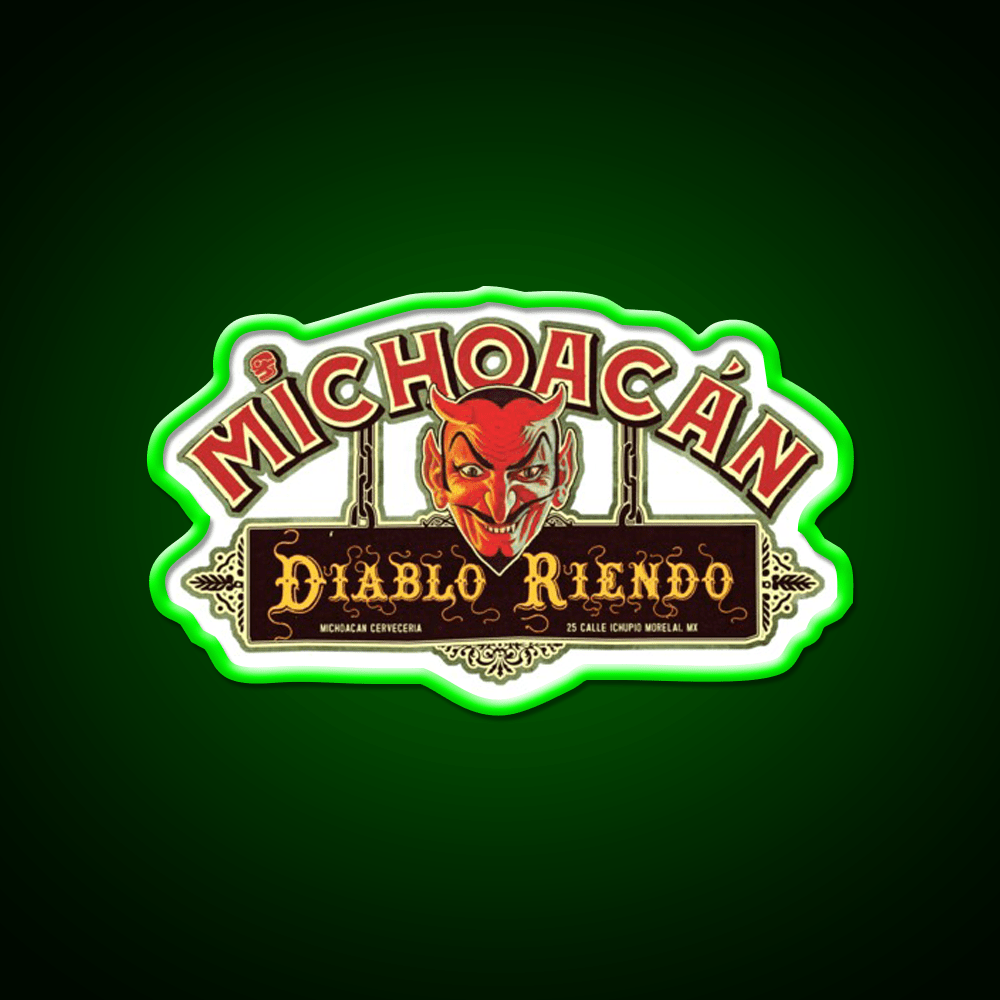 Vintage Michoacan Beer Party Drink Tequila Led Neon Sign Rgb Color - Shineneon