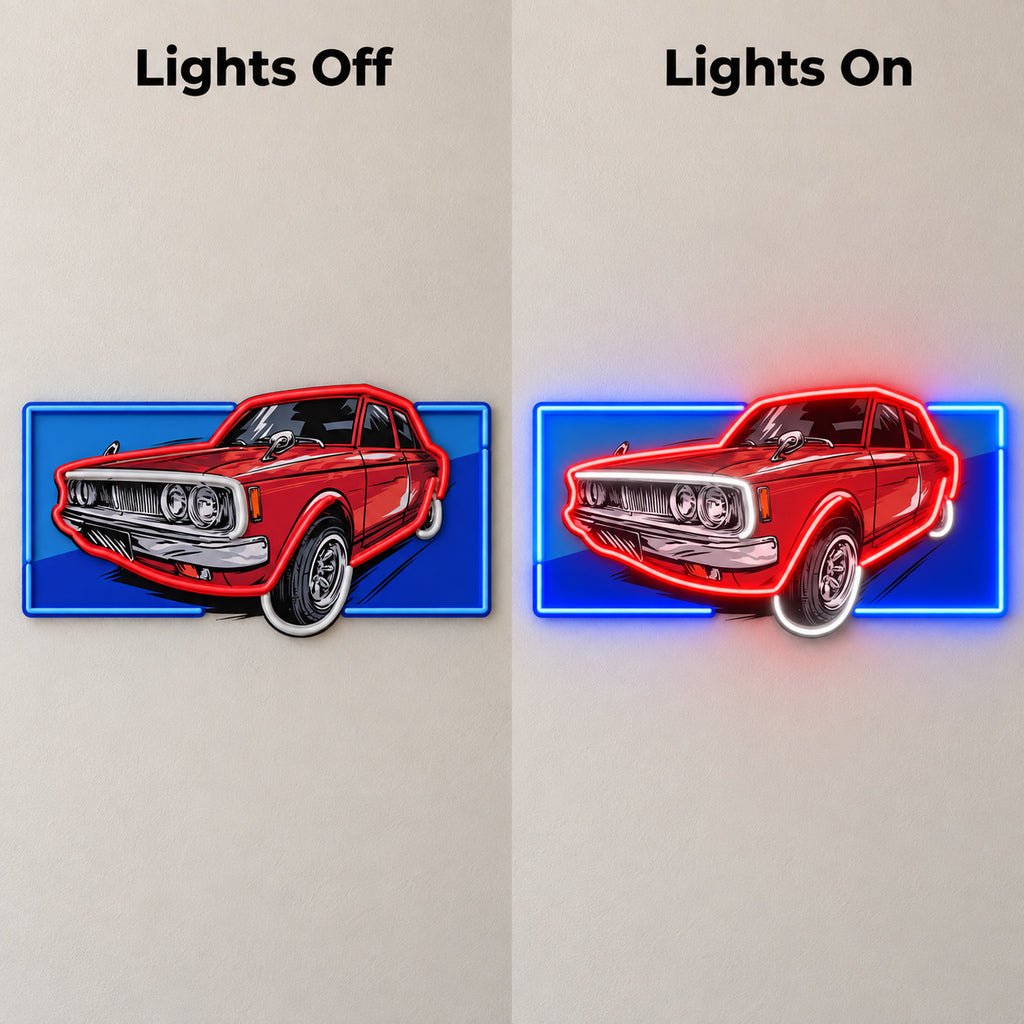 Vintage Old Car Couch LED Neon Sign - Shineneon