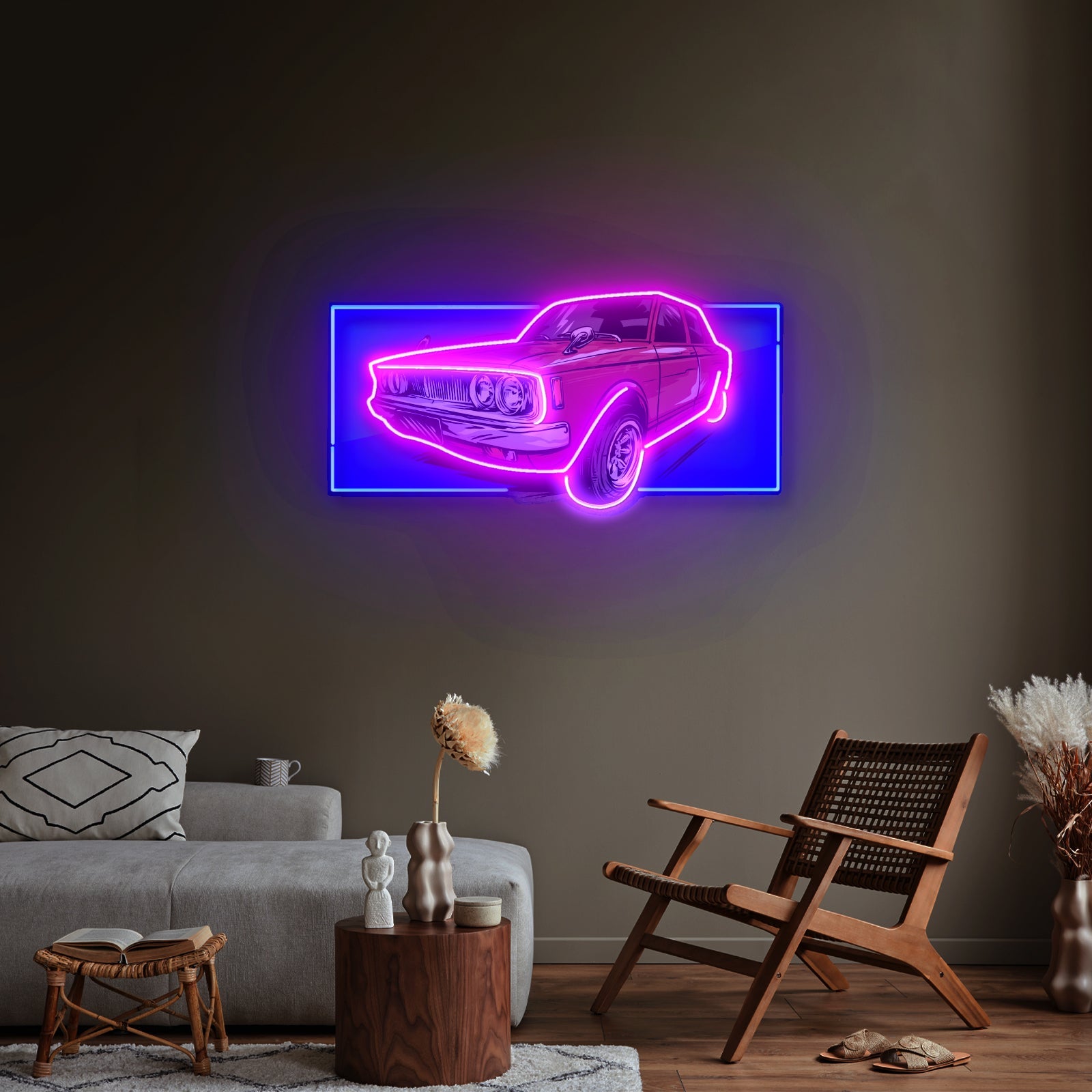 Vintage Old Car Led Neon Sign Light Custom Led Signs - Shineneon
